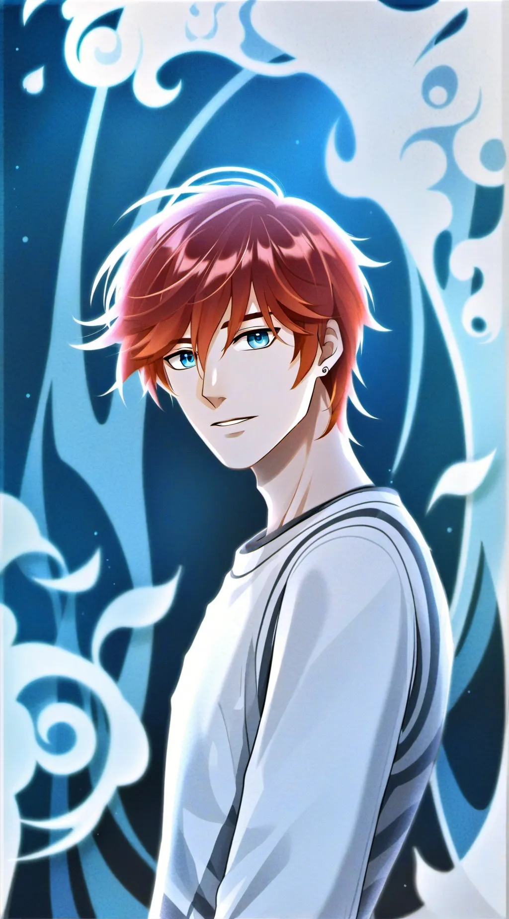 ai character: shadow background