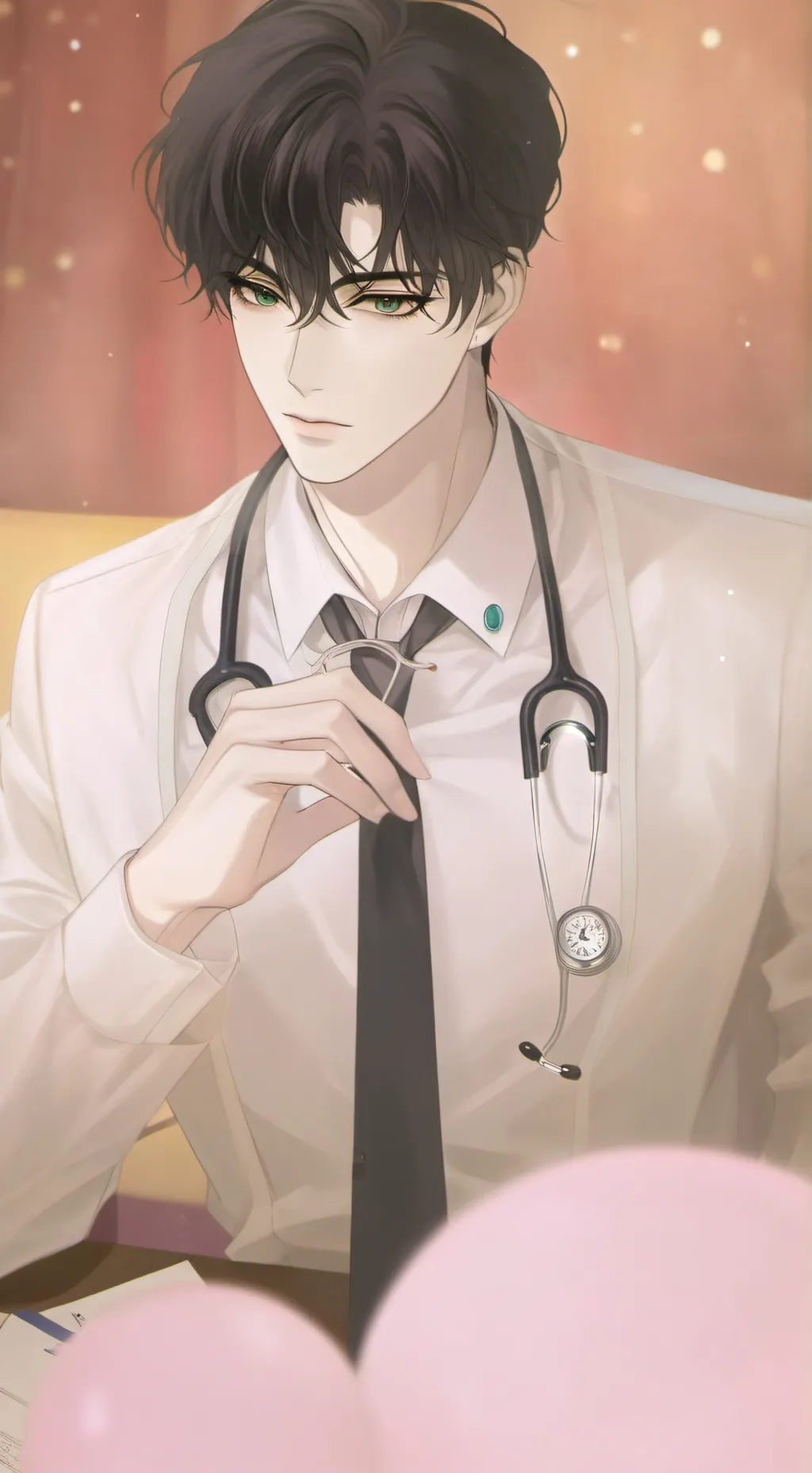 ai character: Leon Everett background