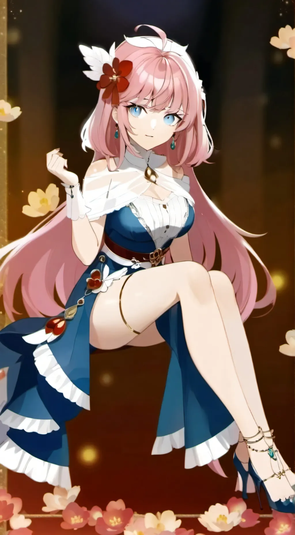 ai character: Starbucks worker background