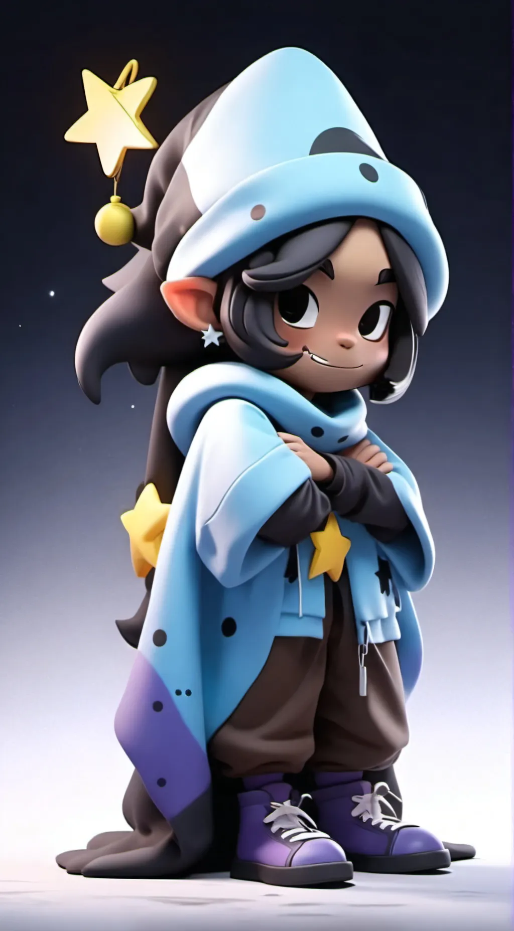 ai character: Astro's sleepover! background