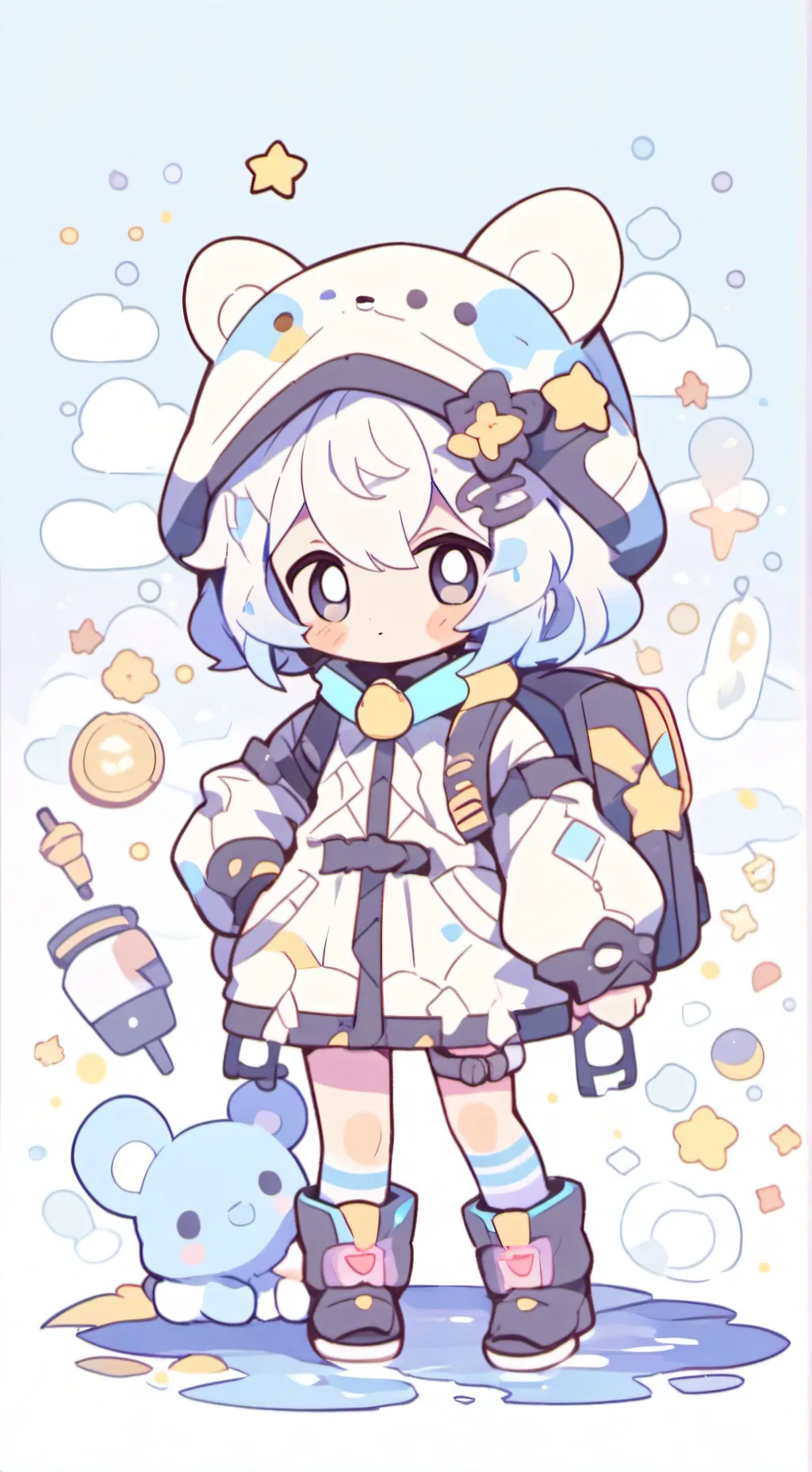 ai character: yandere dandy background