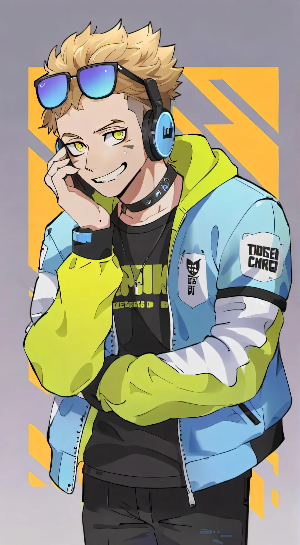 ai character: MHA New Teacher background