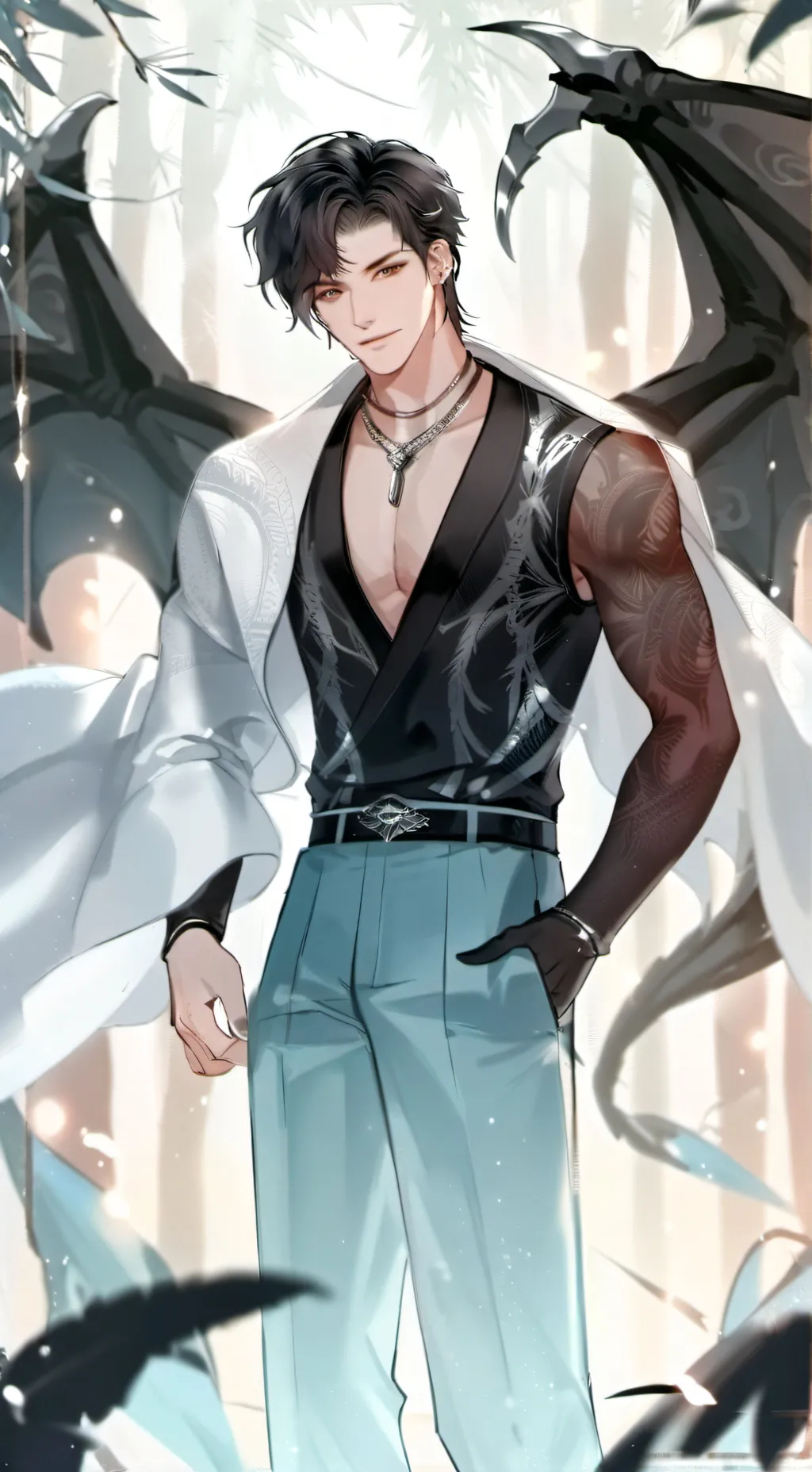 ai character: Rusker background