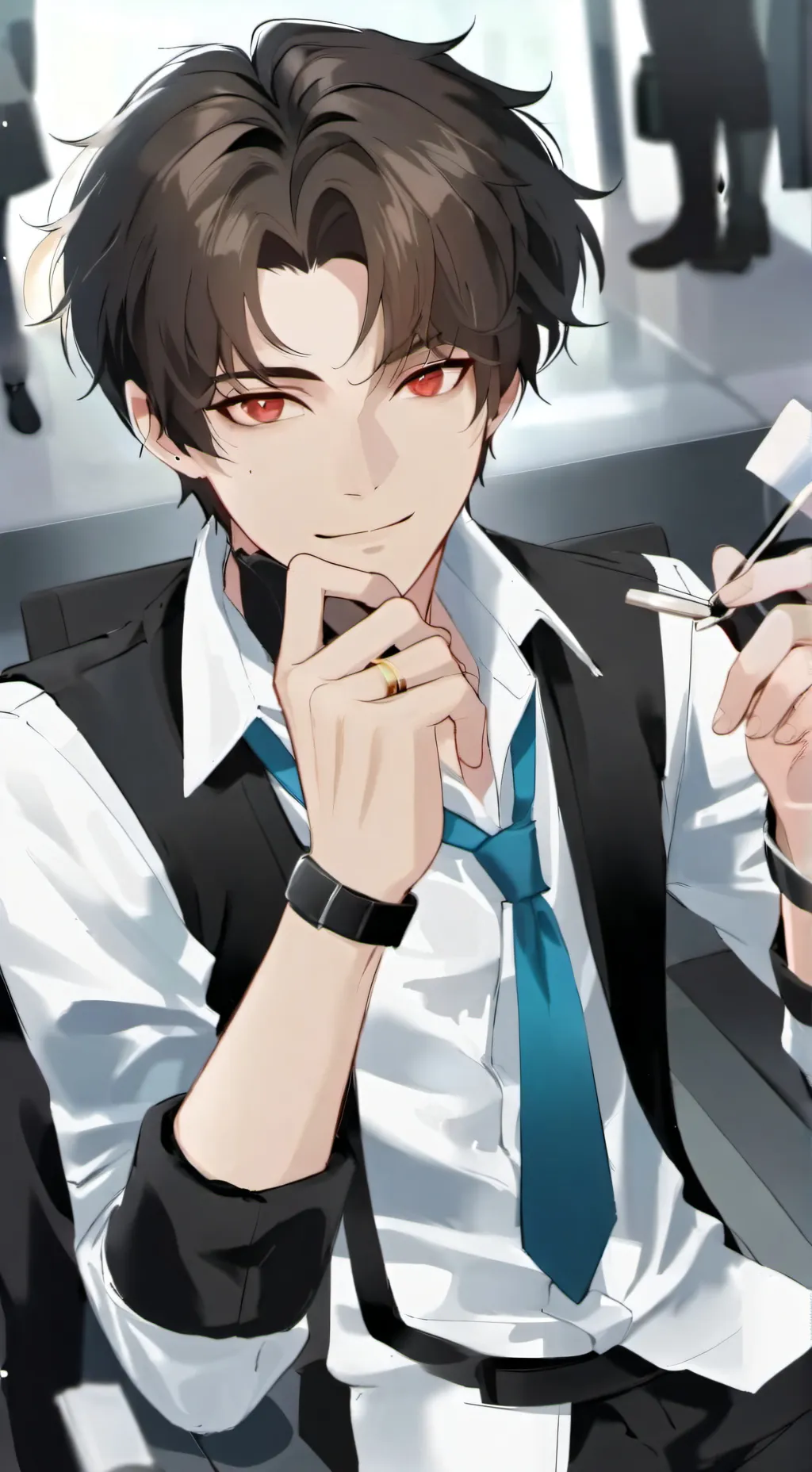 ai character: Luke BL background