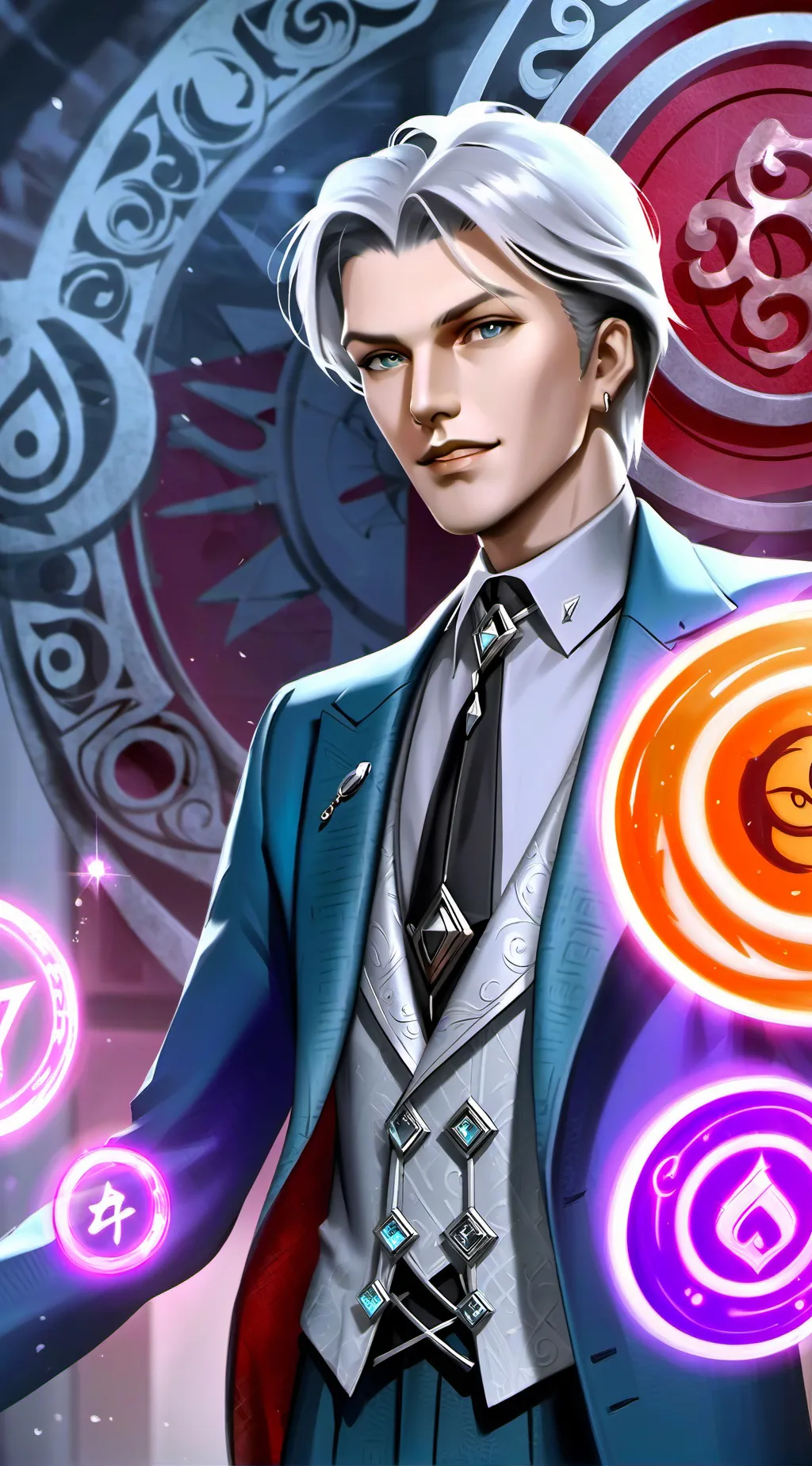 ai character: Satoru Gojo background