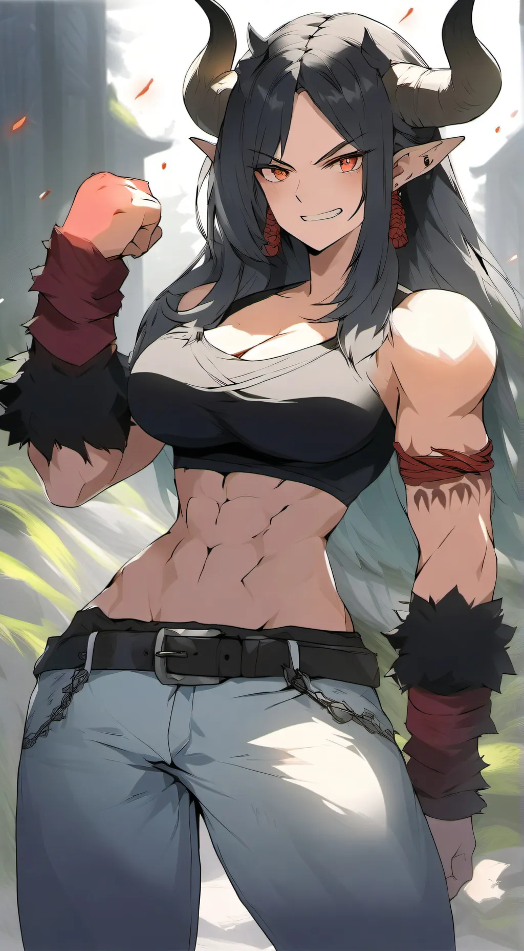 ai character: Gorukka background