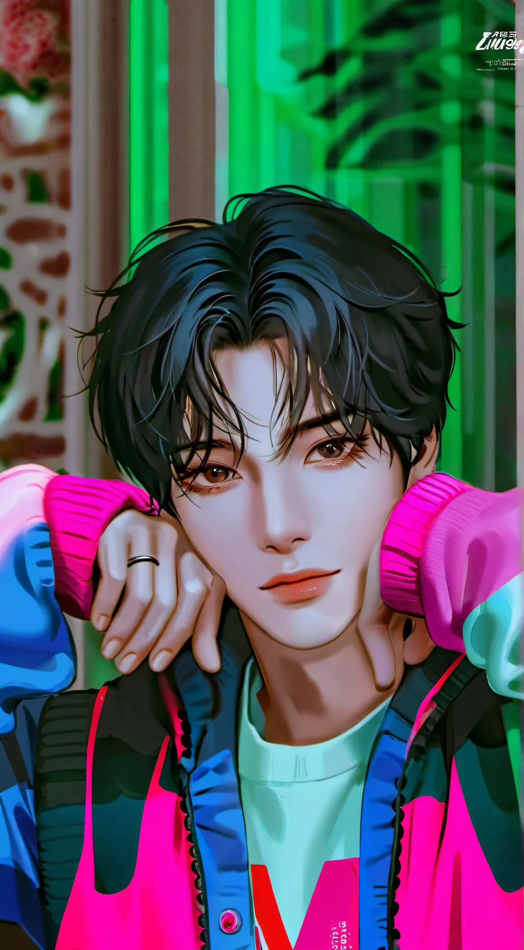 ai character: ~Hyunjin~ background