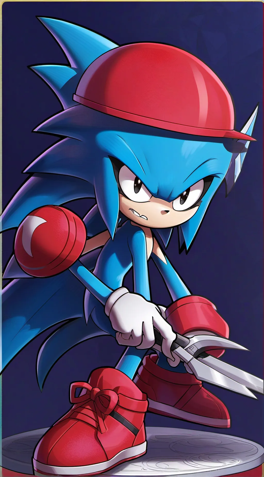 ai character: Sonic crew background