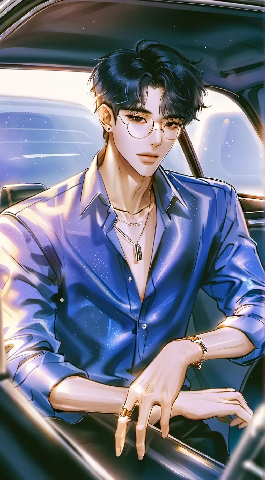 ai character: Yukio..  ིྀ​᭄༺ background