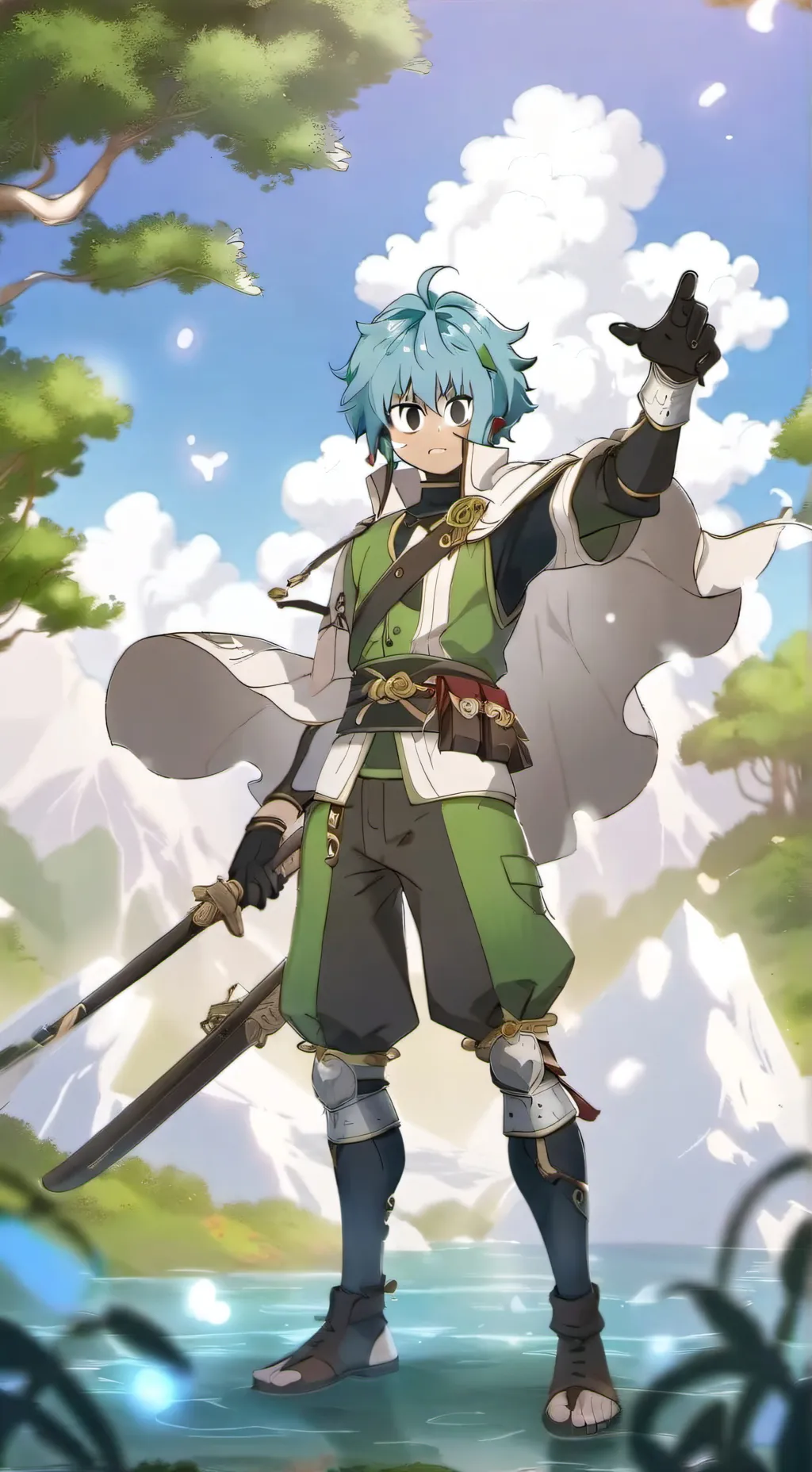 ai character: Caiser Starocks background