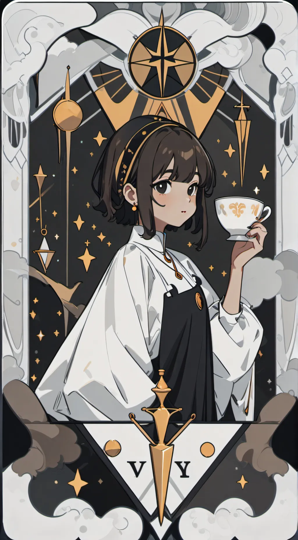 ai character: Angelica  background