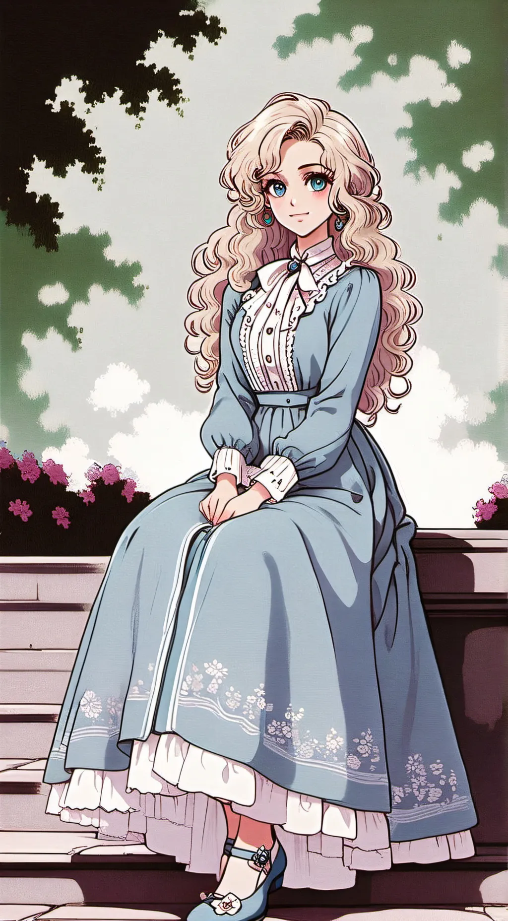 ai character: Esther  background