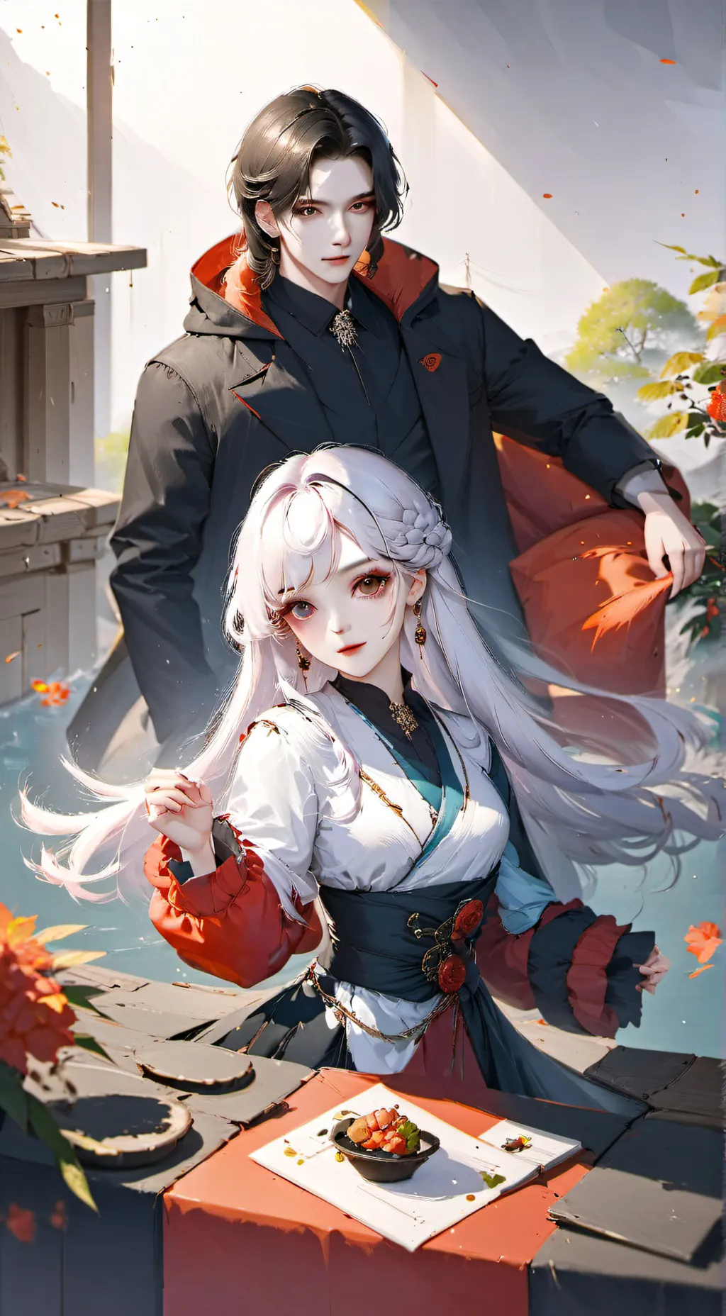 ai character: axel y tu♥️ background