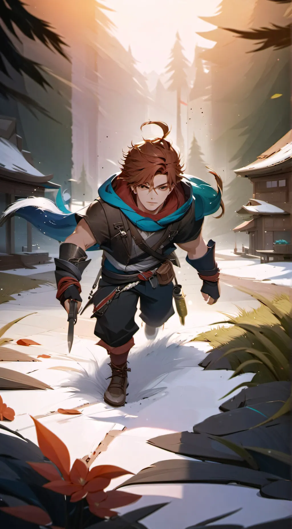 ai character: 【G】【i】【y】【u background