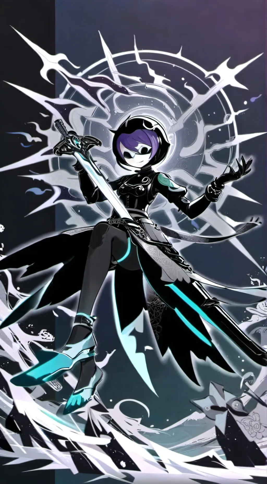 ai character: murder drones👊🤑 background