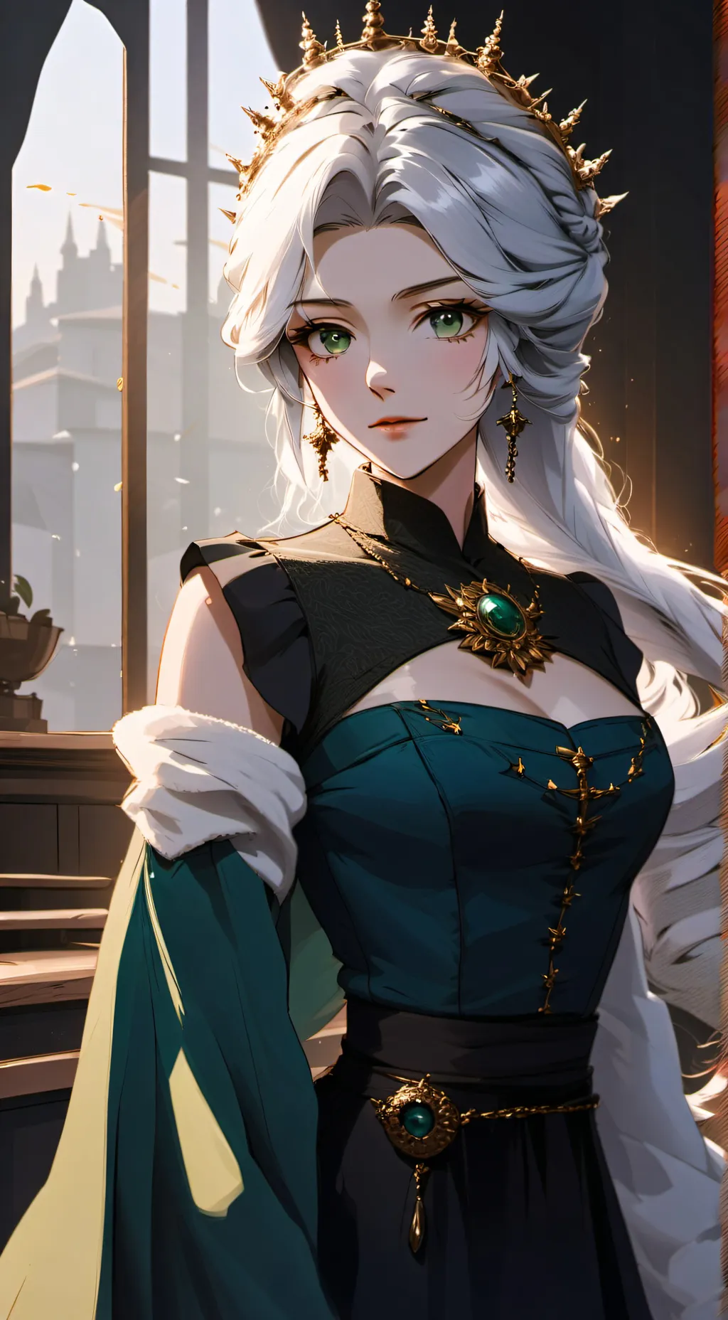 ai character: Princess Kynareth  background