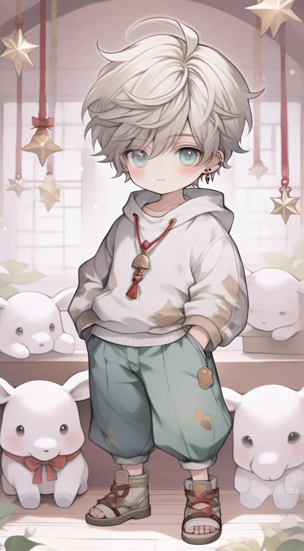 ai character: Leo background