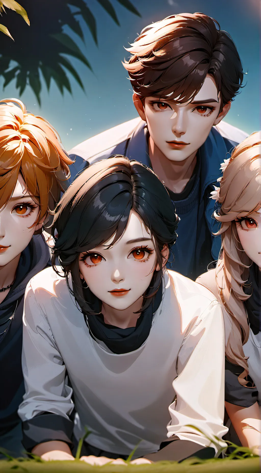 ai character: Camp background