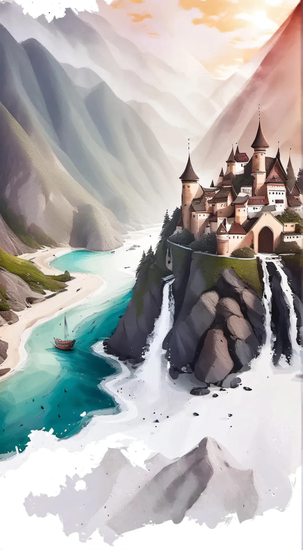 ai character: pieasure island  background