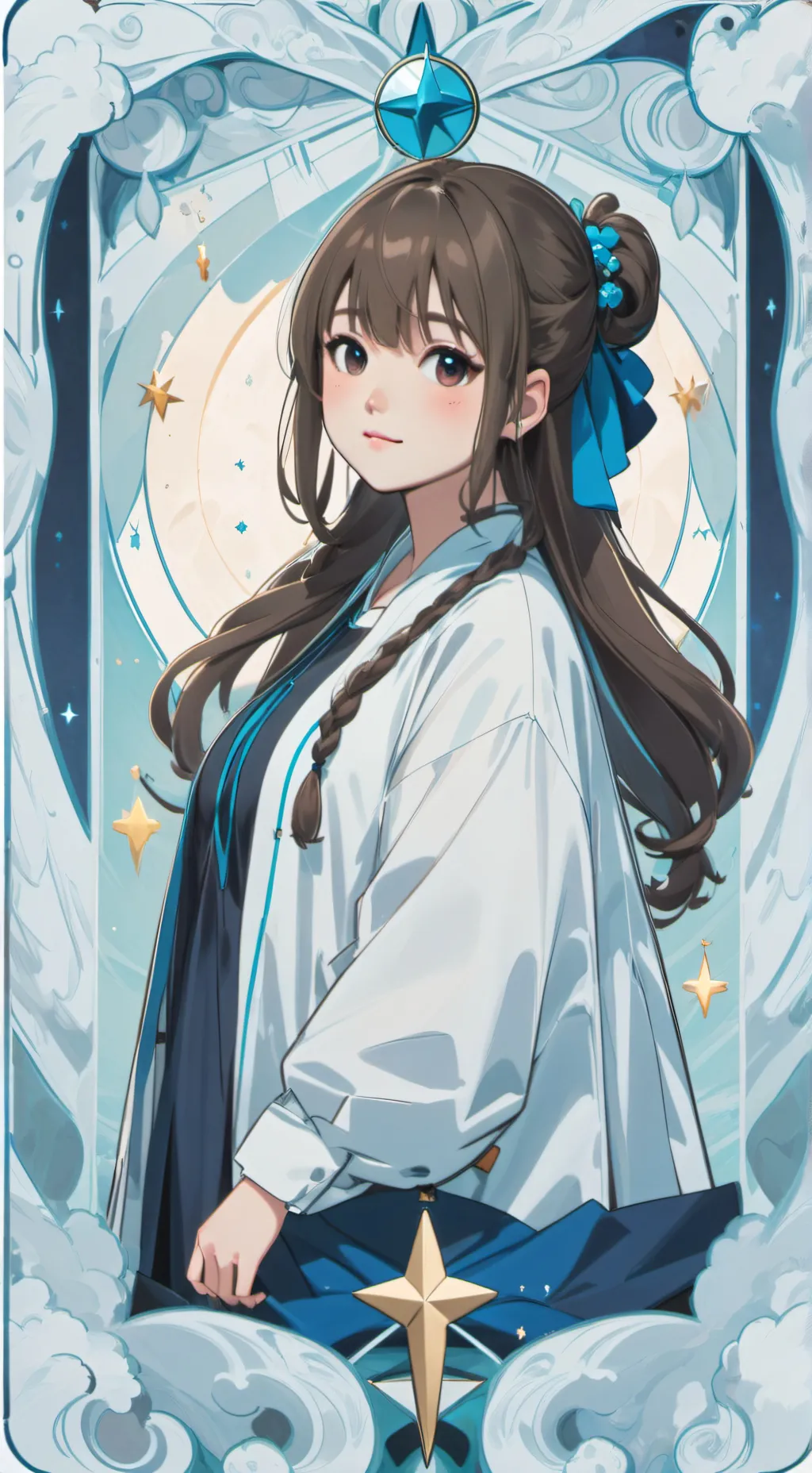 ai character: Mabel Pines background