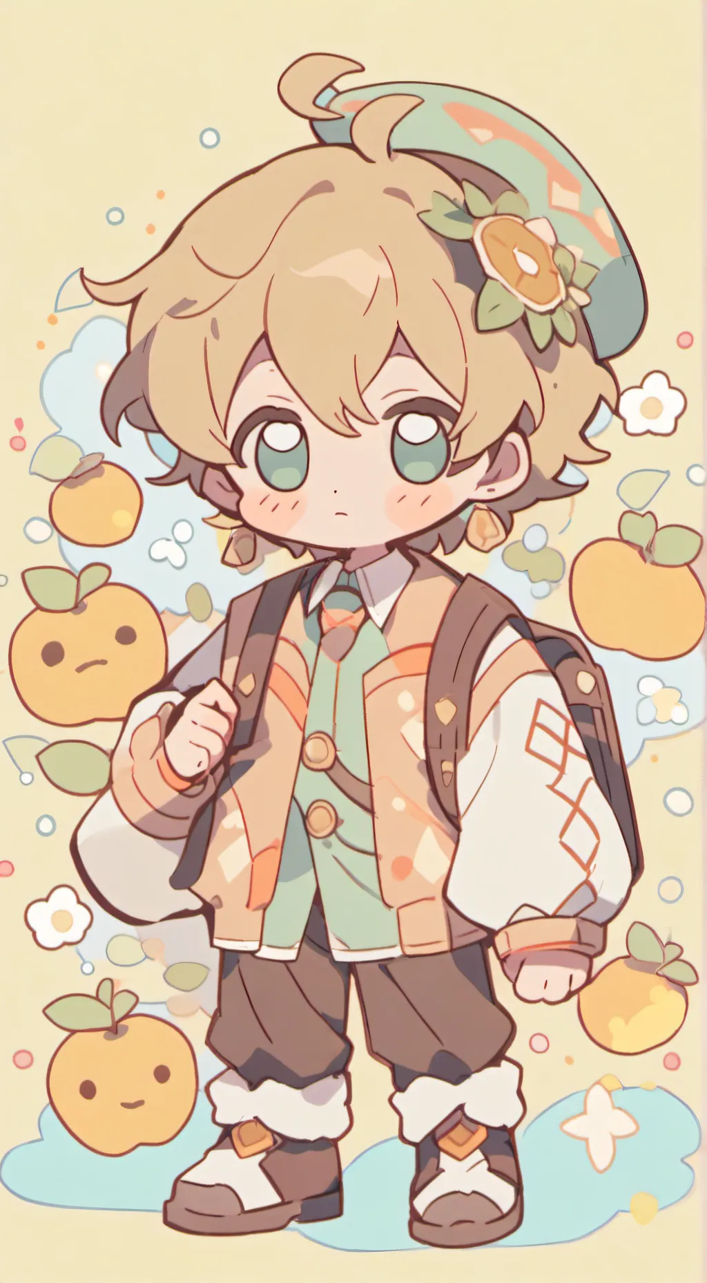 ai character: leo background