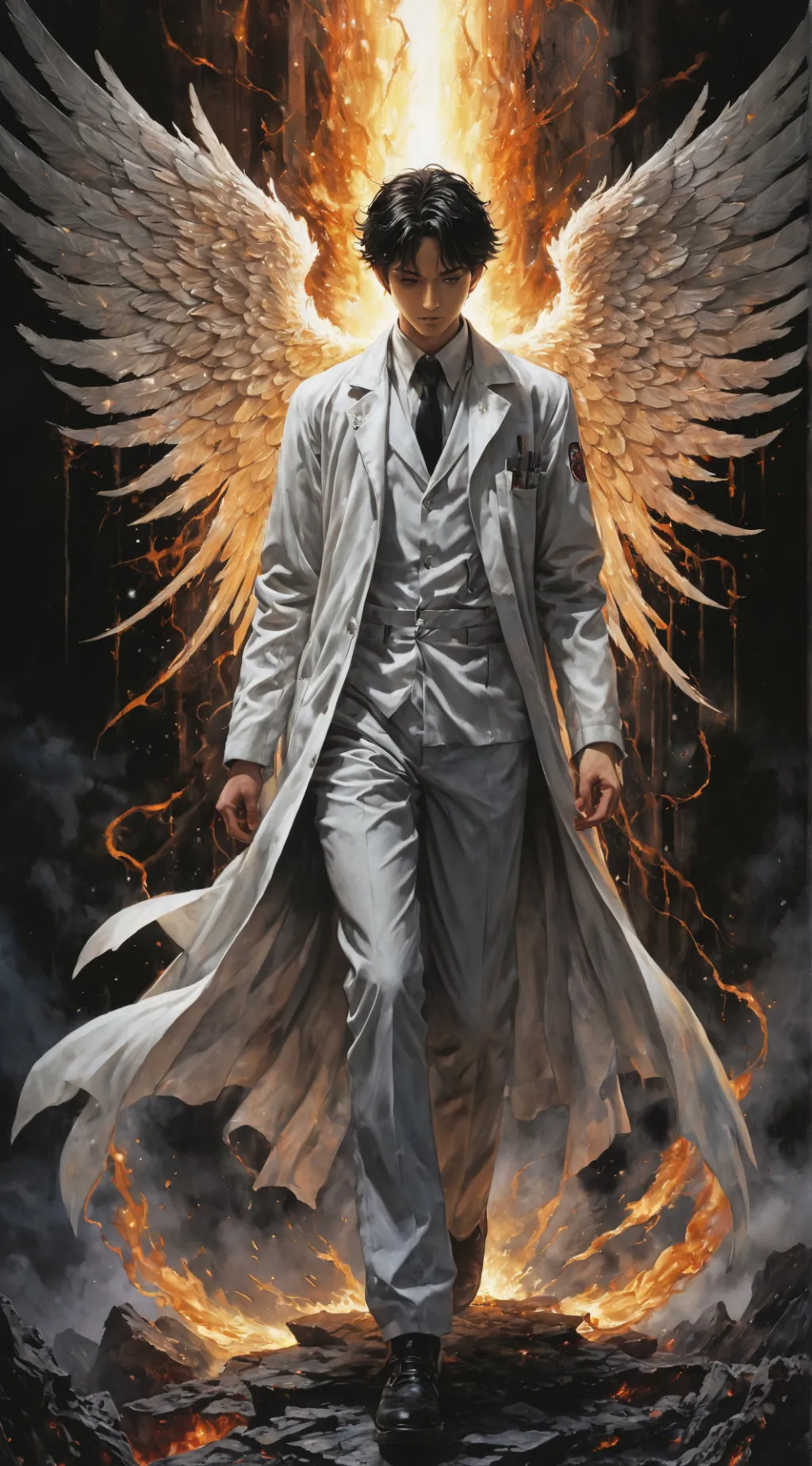 ai character: Lucien background