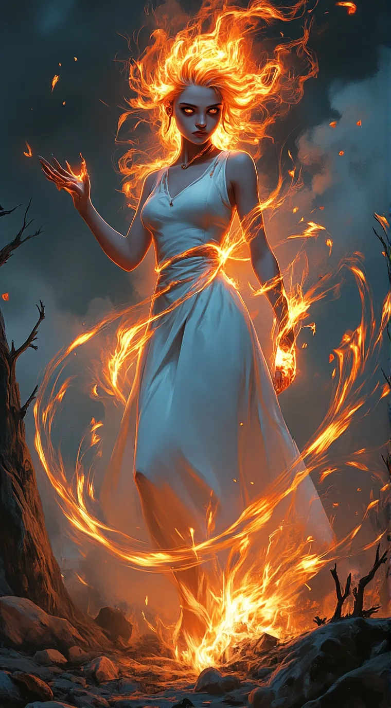 ai character: Gloria  background