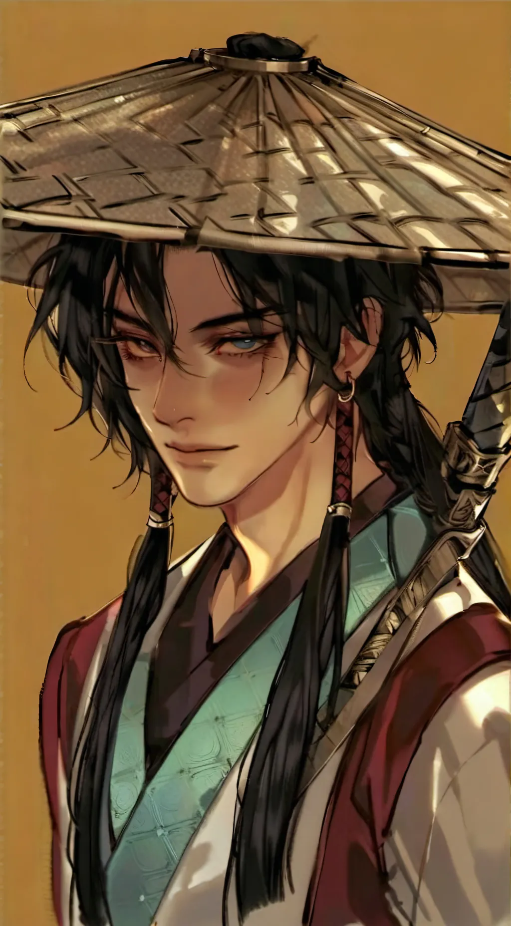 ai character: Asahi 👘 background