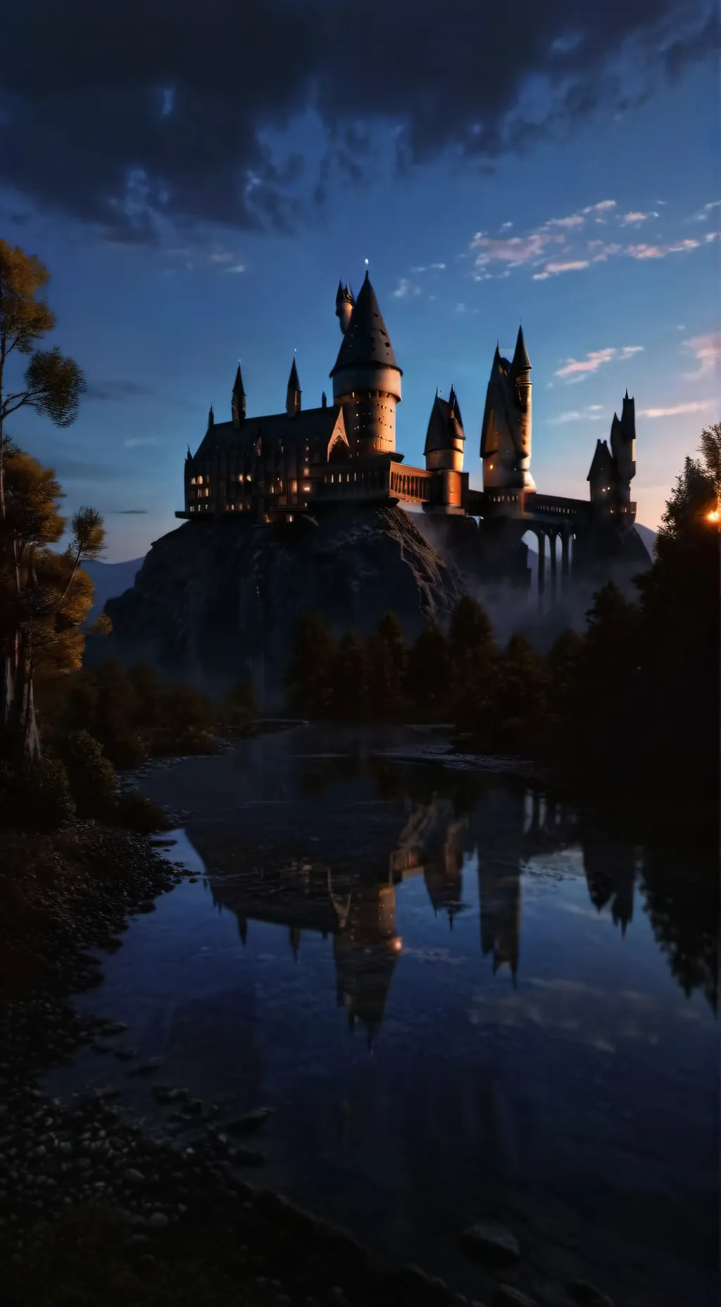 ai character: Hogwarts🐍 background