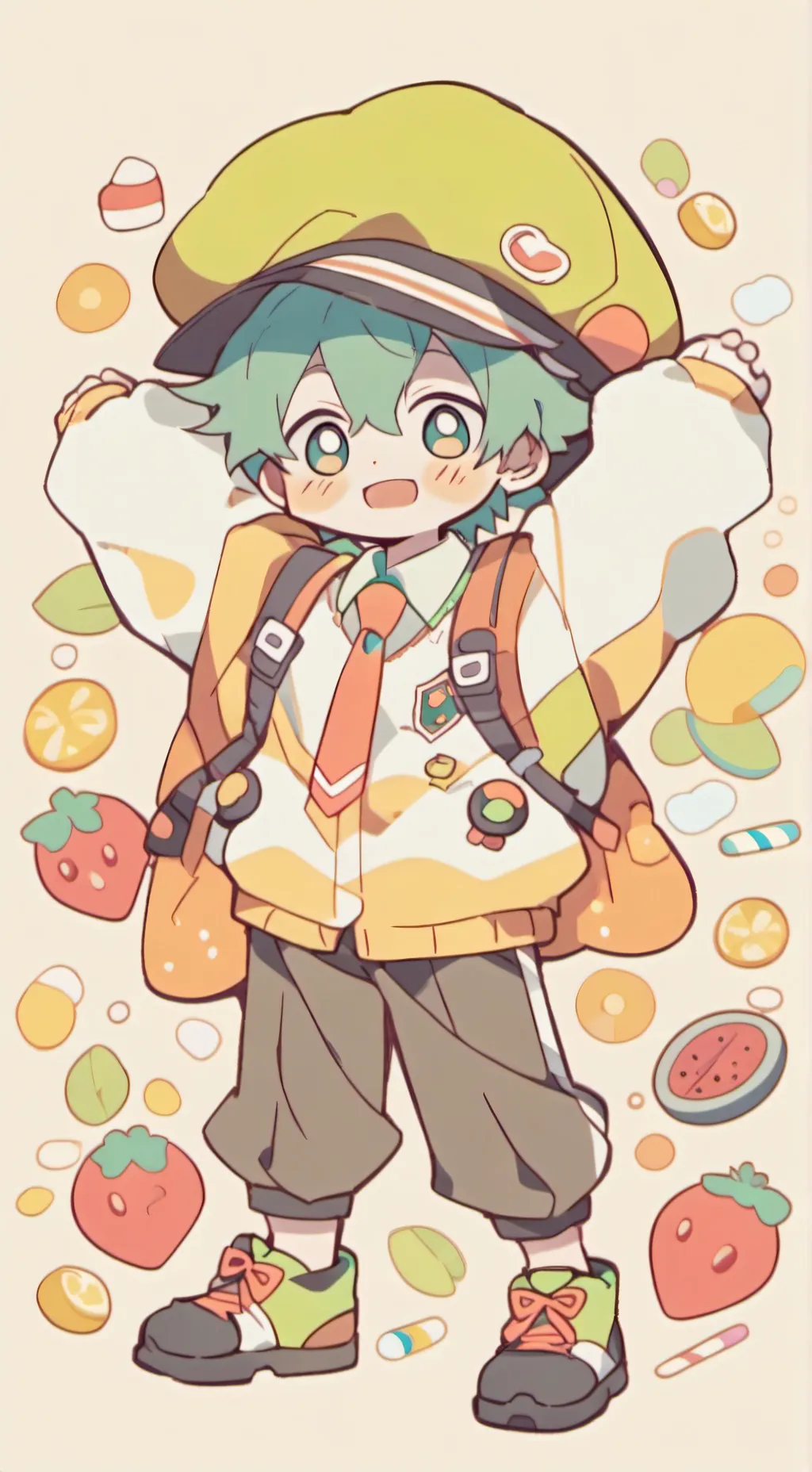 ai character: L. O. V😒😏😒😏. background