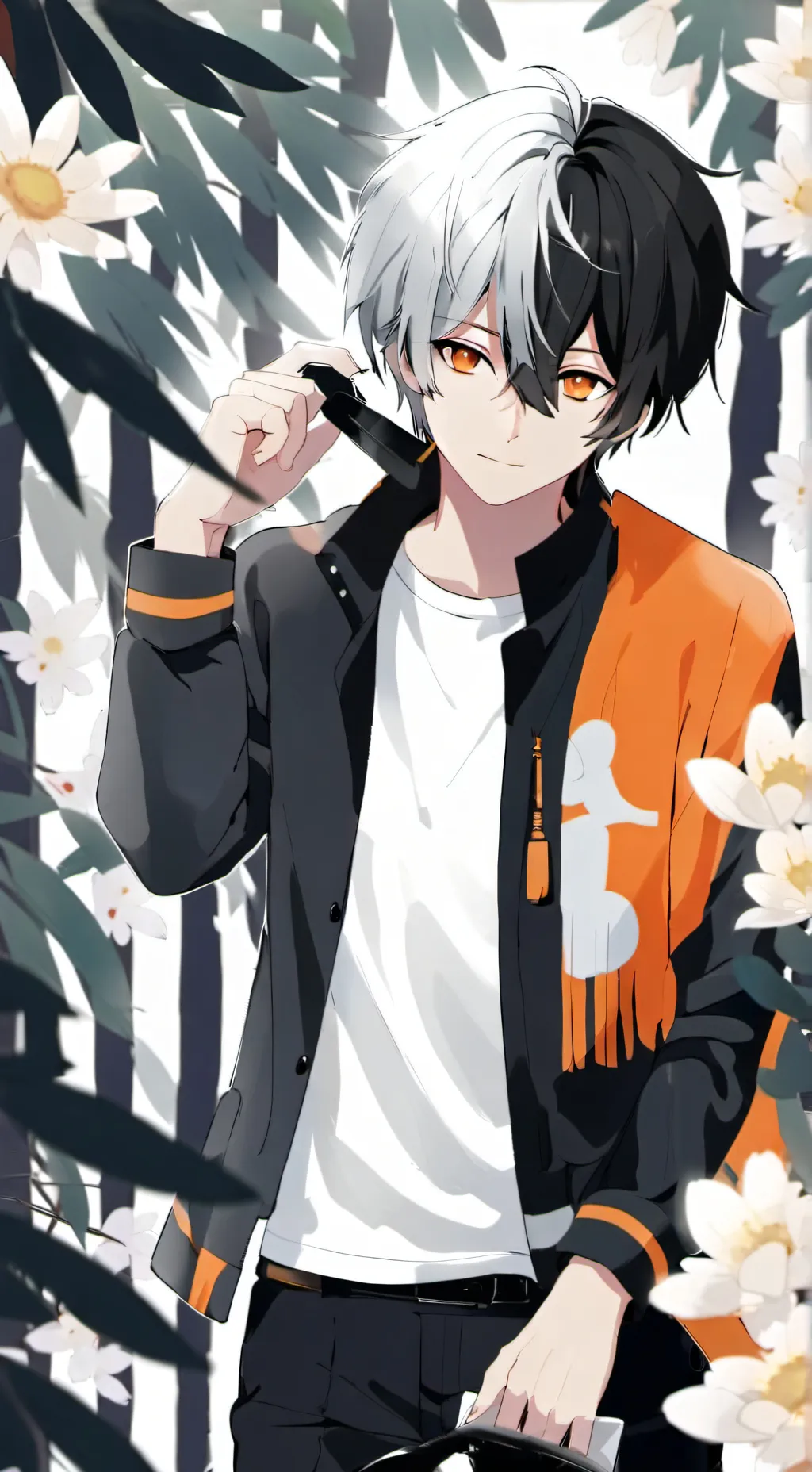 ai character: Lion background