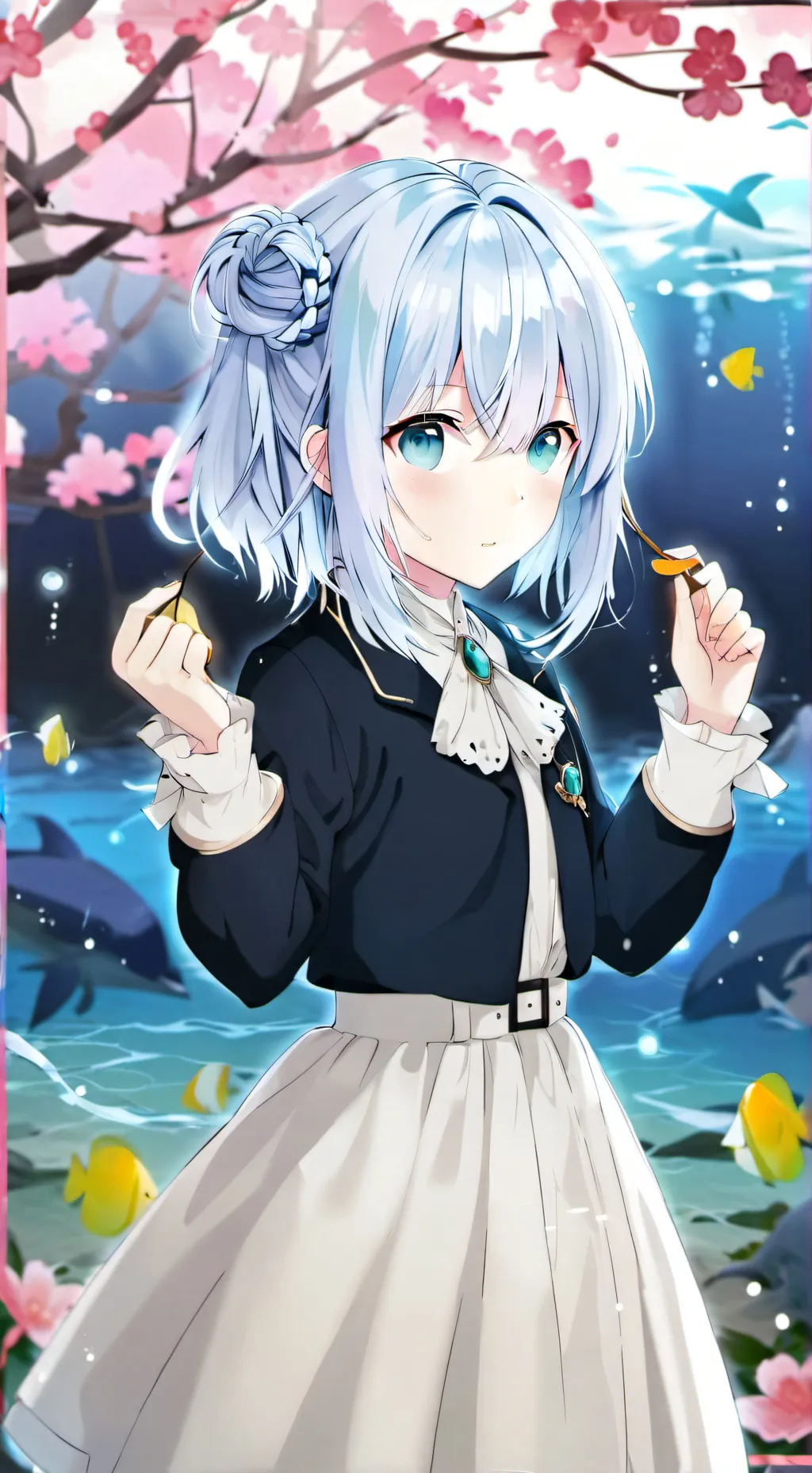 ai character: evalyn background