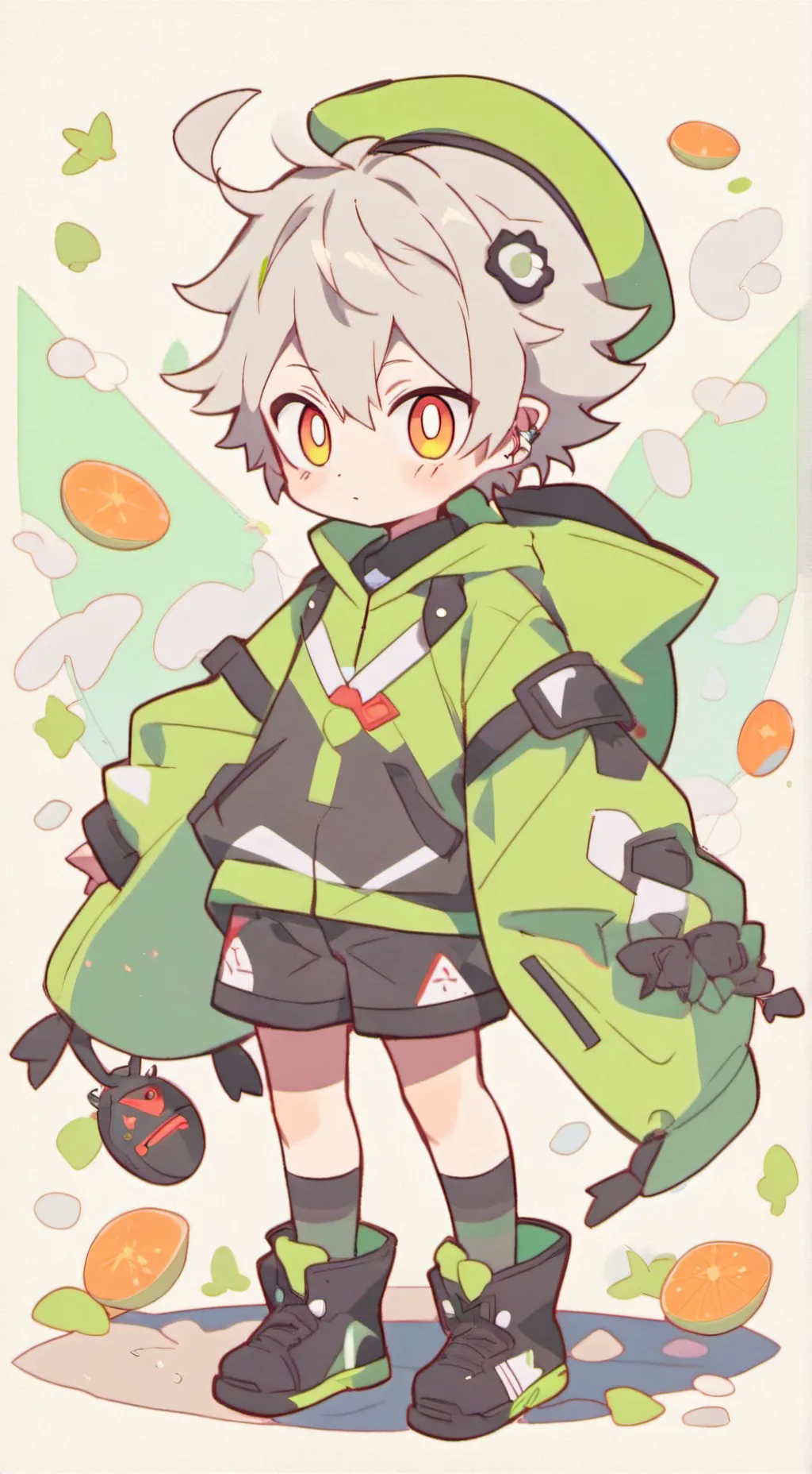 ai character: mha eres bebe background