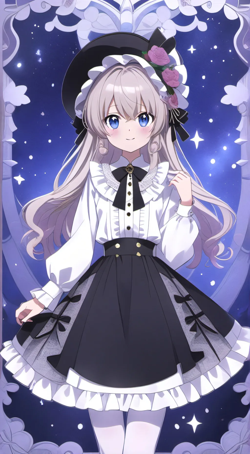 ai character: Laura  background