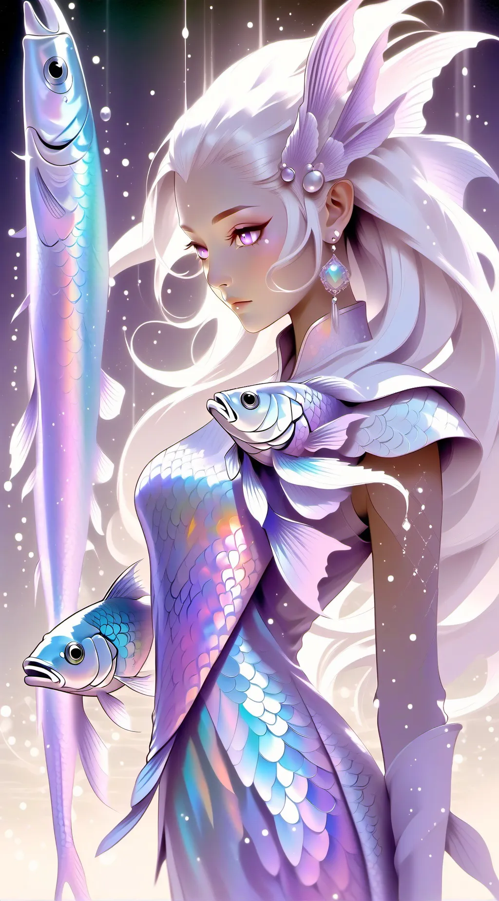 ai character: FISH background