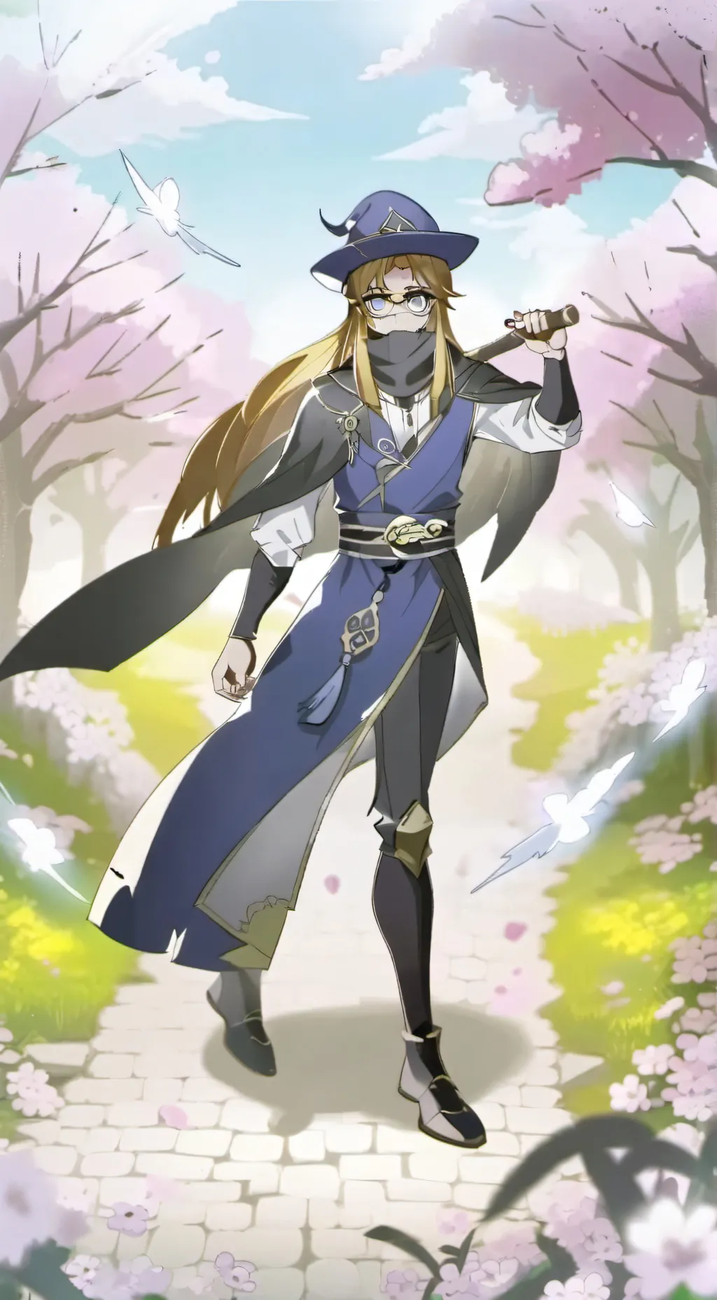 ai character: Aphmau  background