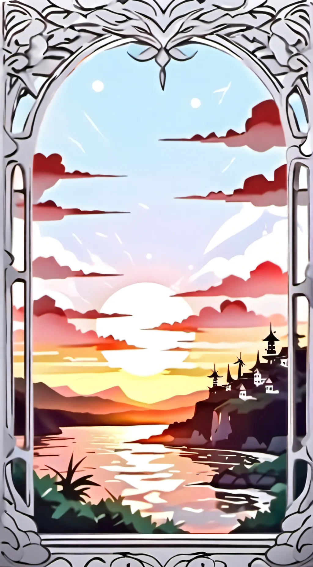 ai character: epic x avengers  background