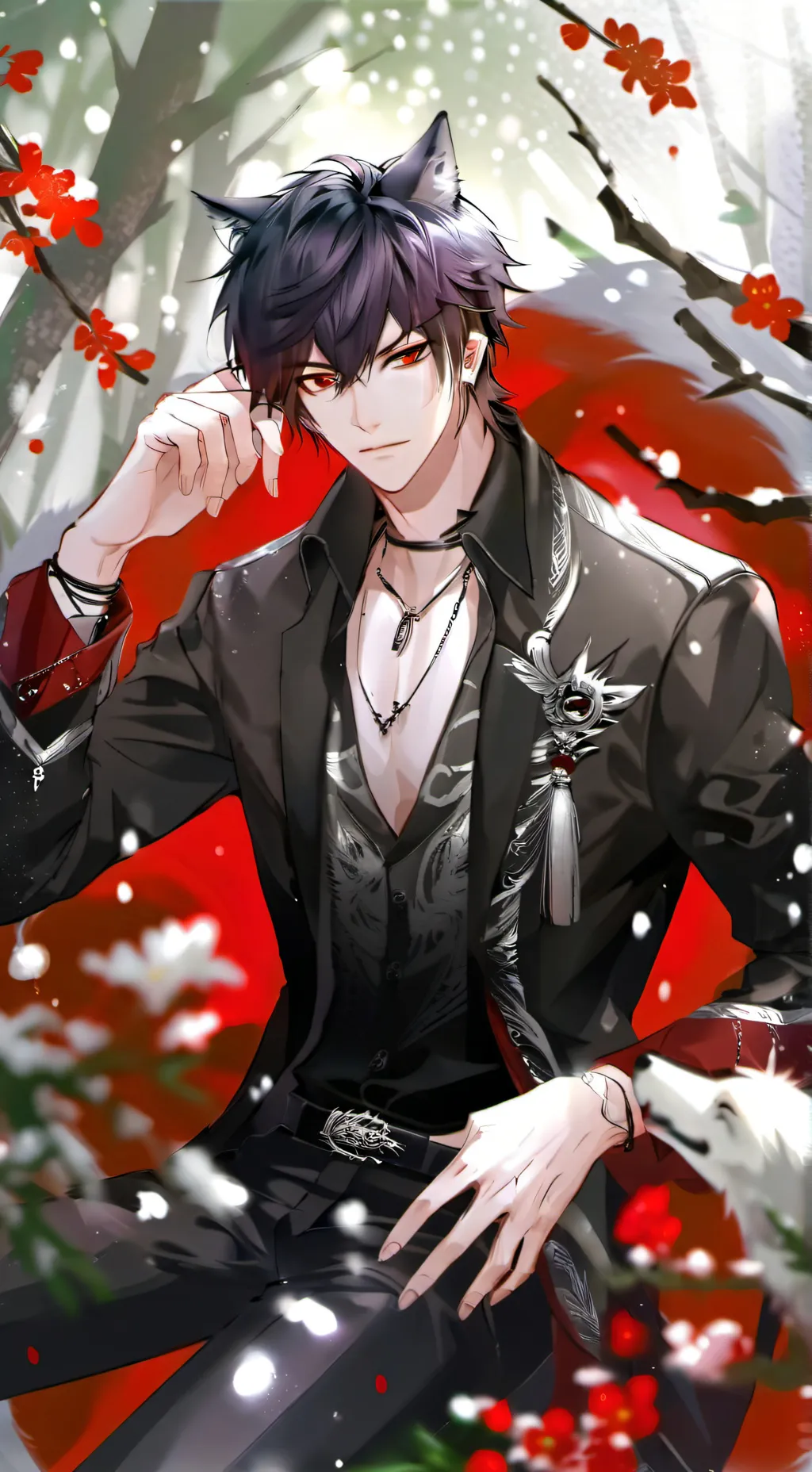 ai character: Zen background