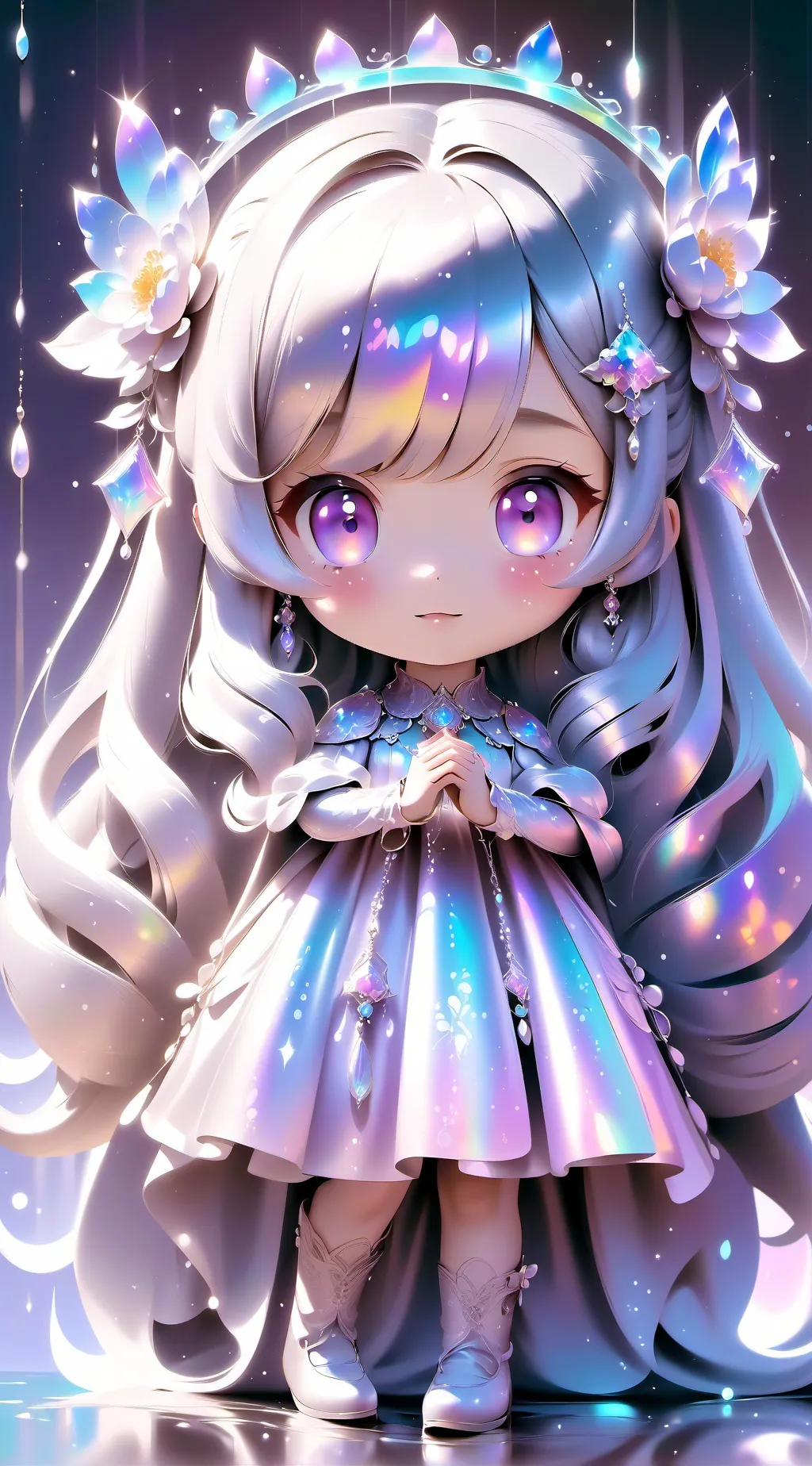 ai character: lily background