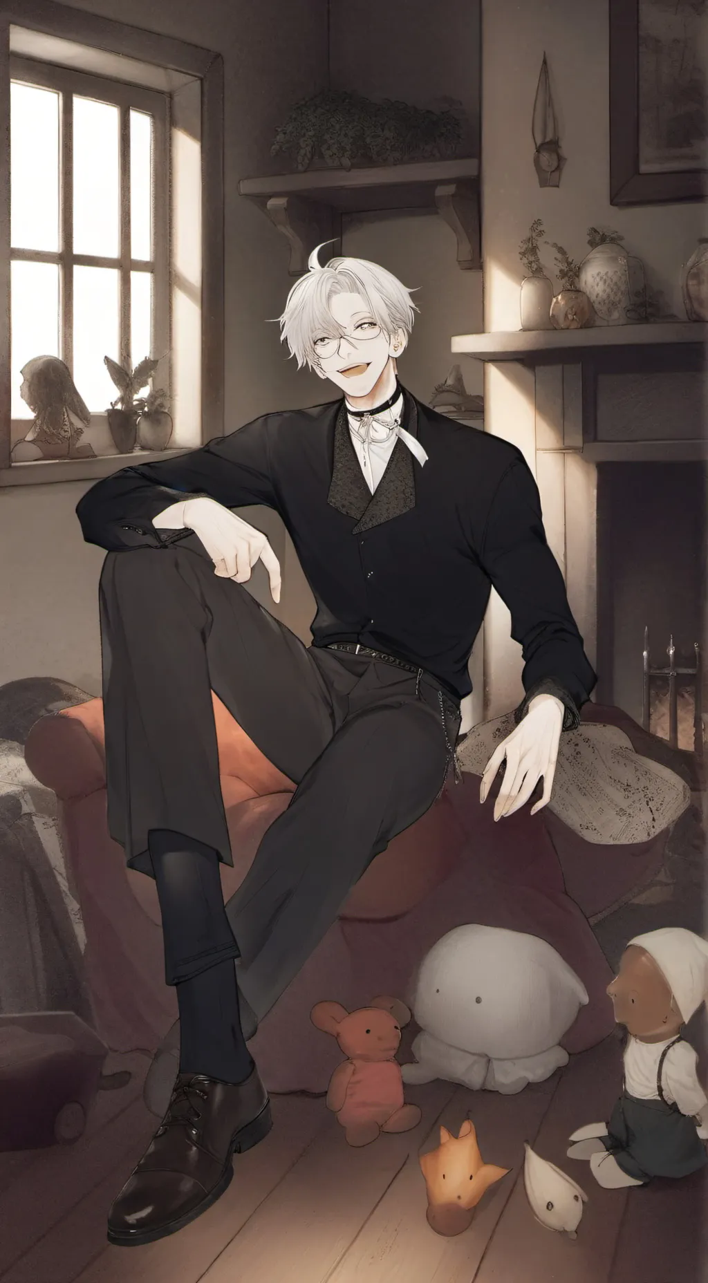 ai character: keko background