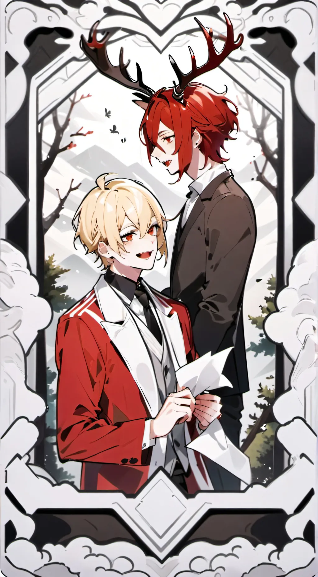 ai character: Radioapple🍎📻 background