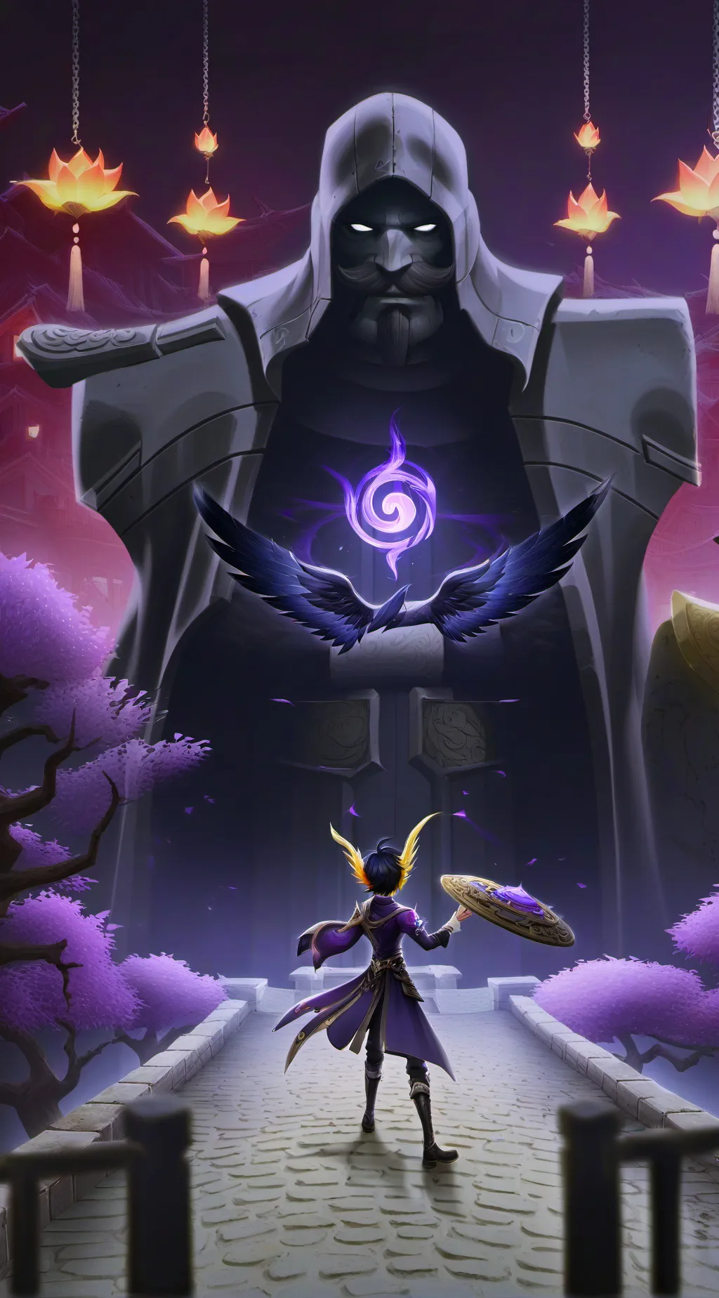 ai character: mobile legends/ml background