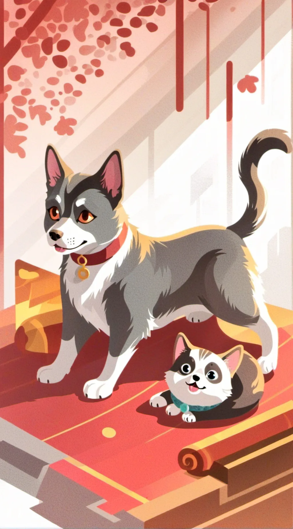 ai character: Maui and Chloe background