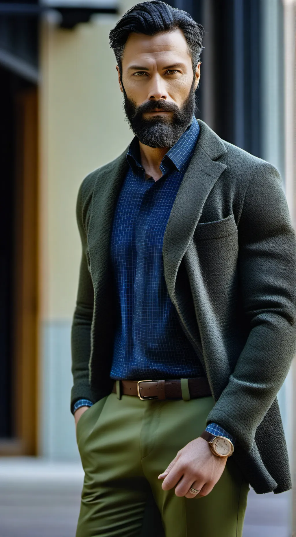 ai character: Joe O'Loughlin  background