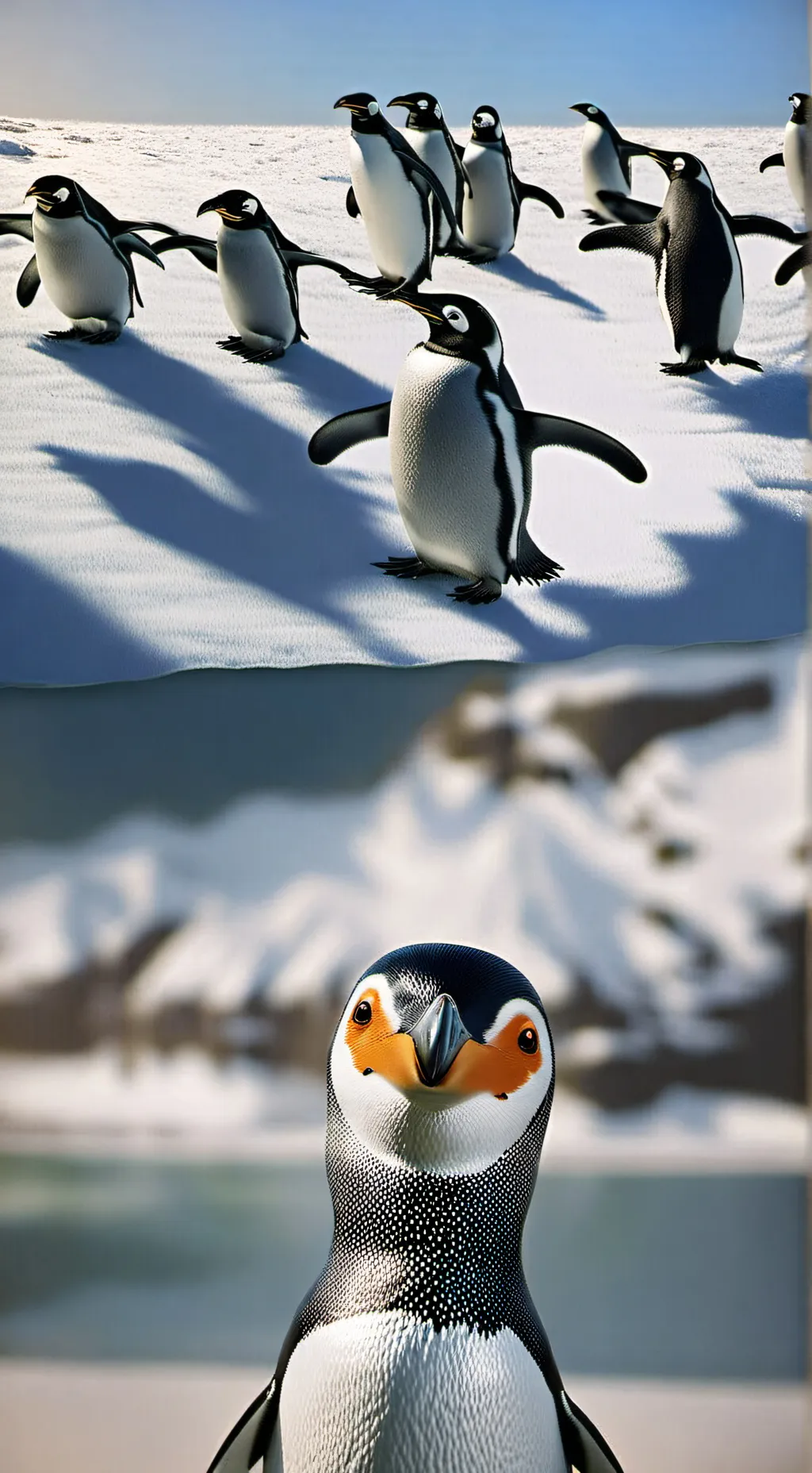 ai character: Gif the Pinguin background