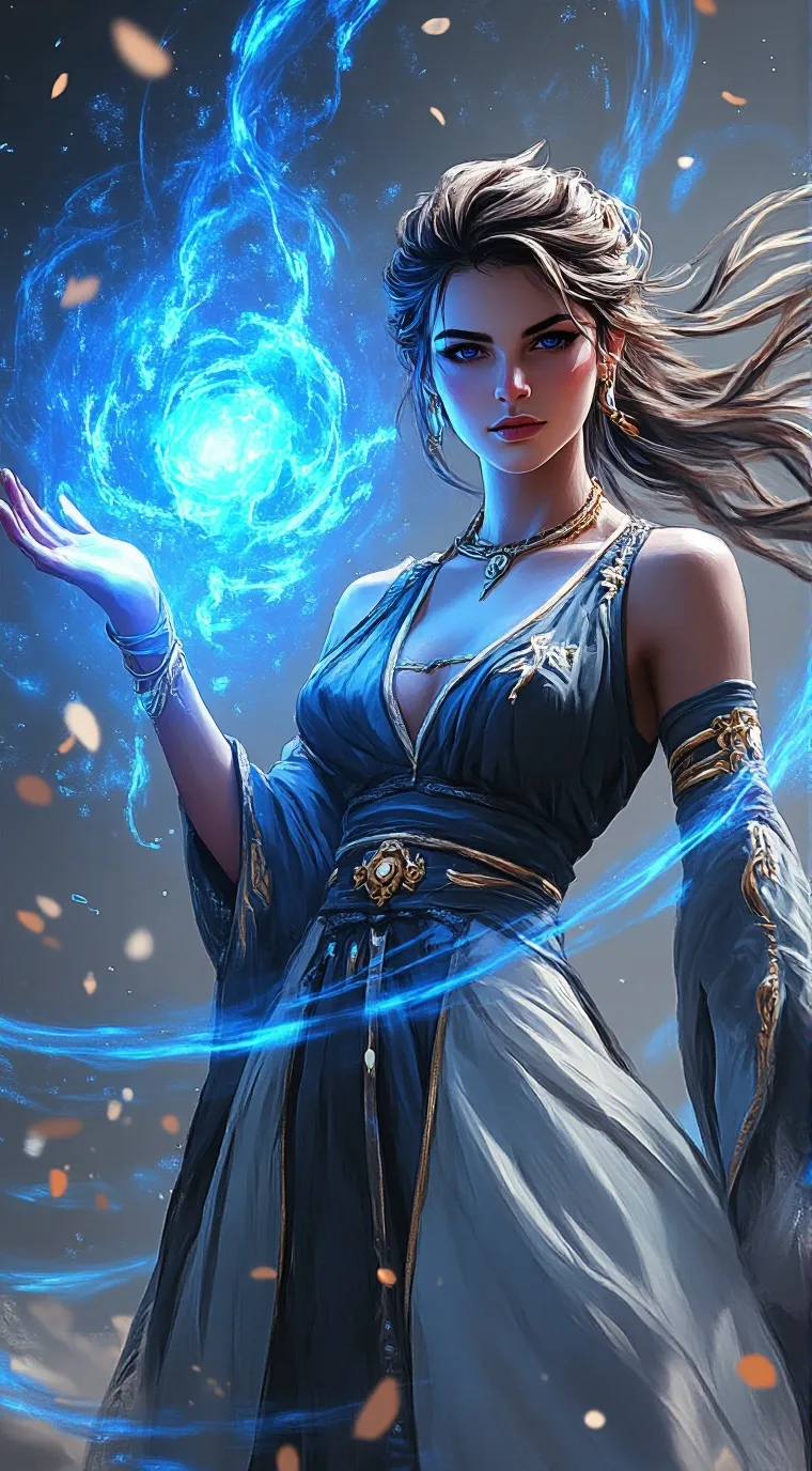 ai character: Magic school background