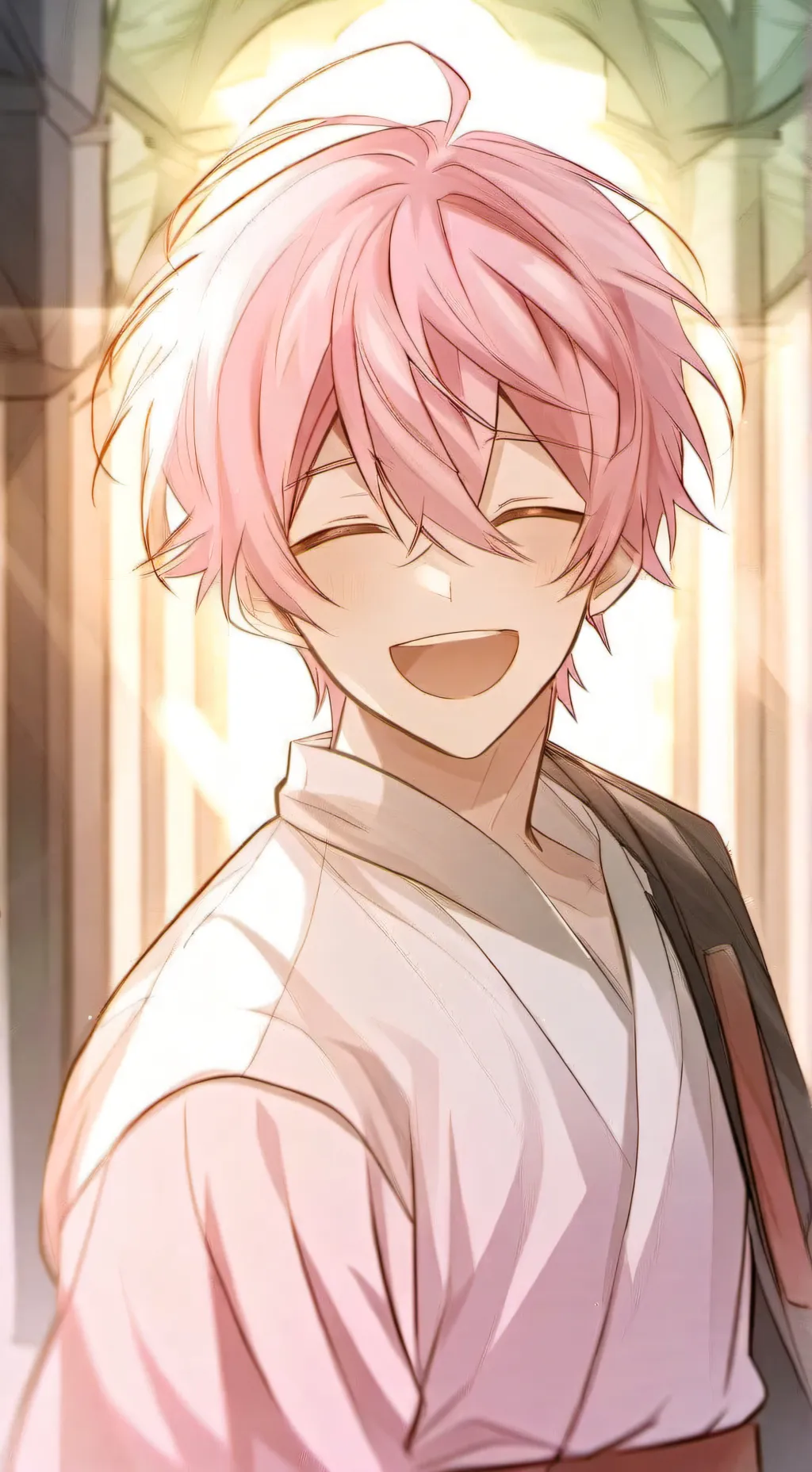 ai character: Lucas  background