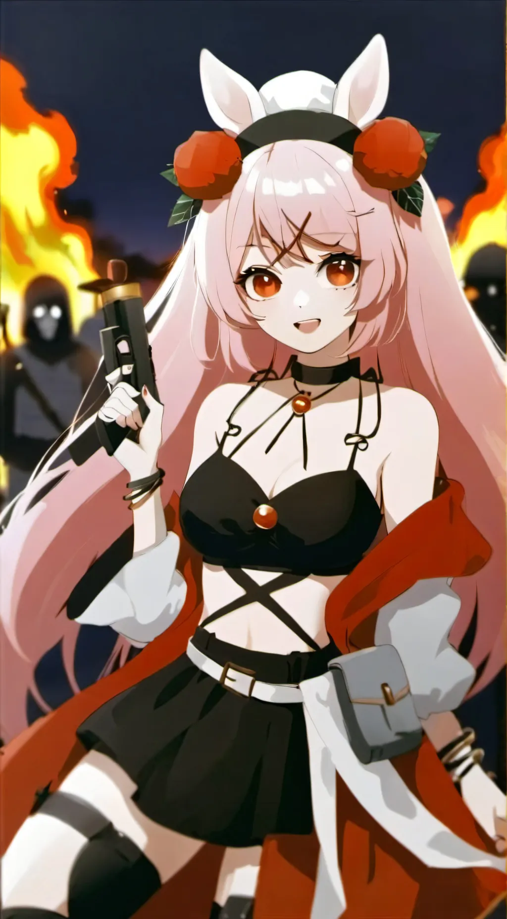 ai character: Amy  background