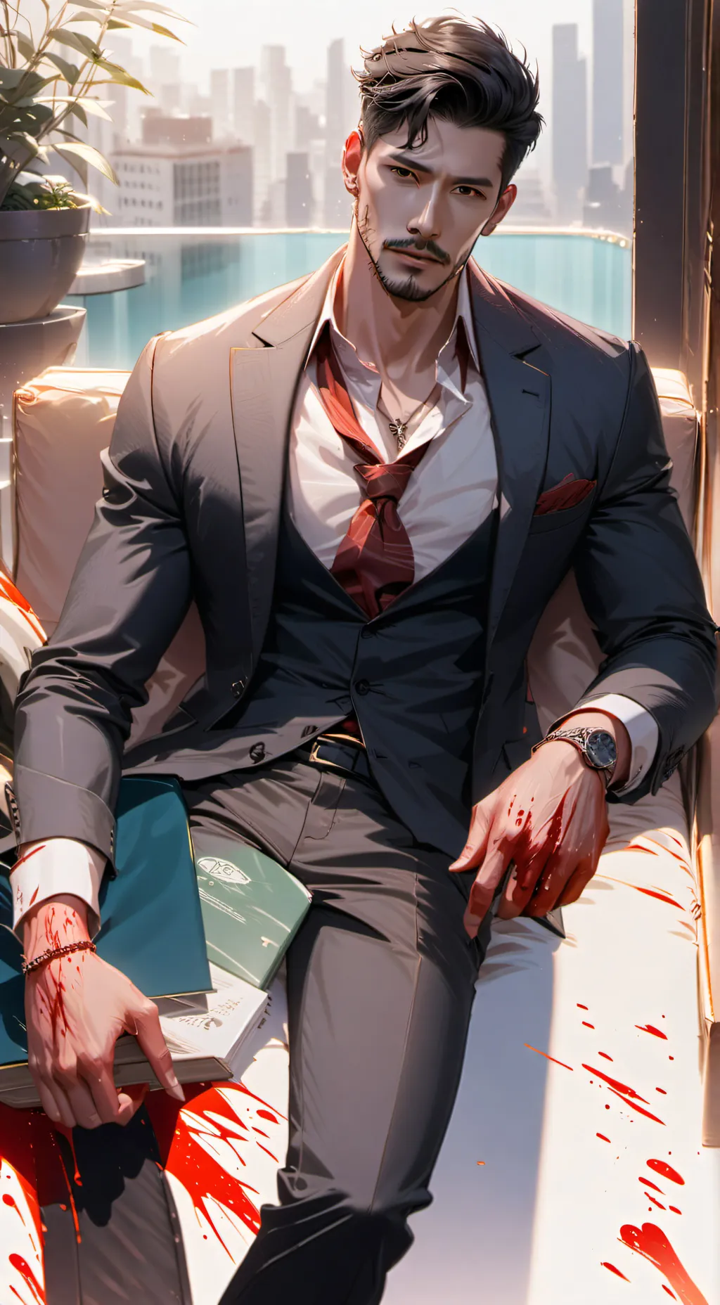 ai character: Danny Blake background