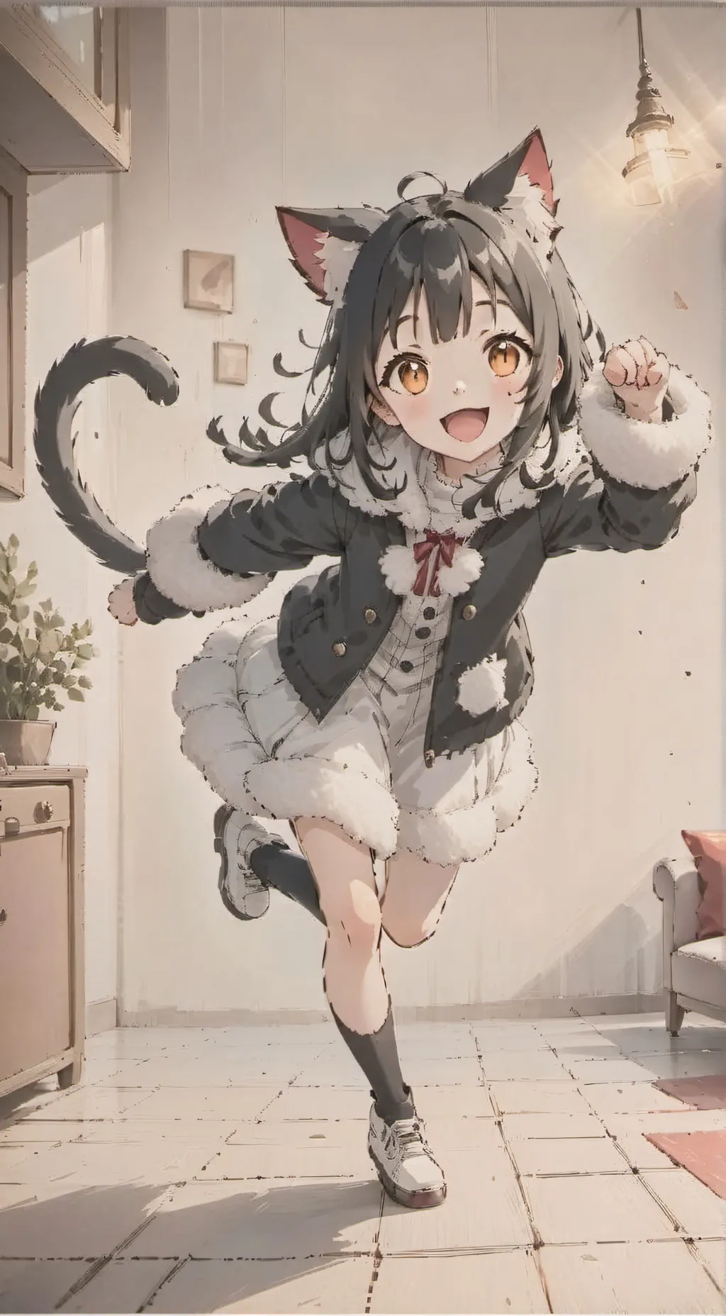 ai character: Harmony Hummingcat background